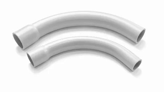90° Standard Radius Elbow — Bell End