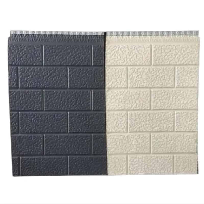 Insulated Metal Carved Wall Panel — Stone and Brick
