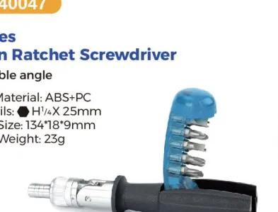 11 Pieces Built-in Ratchet Screwdriver (UF-840047)