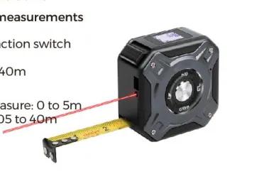 Digital Laser Tape Measure (UF-206008)