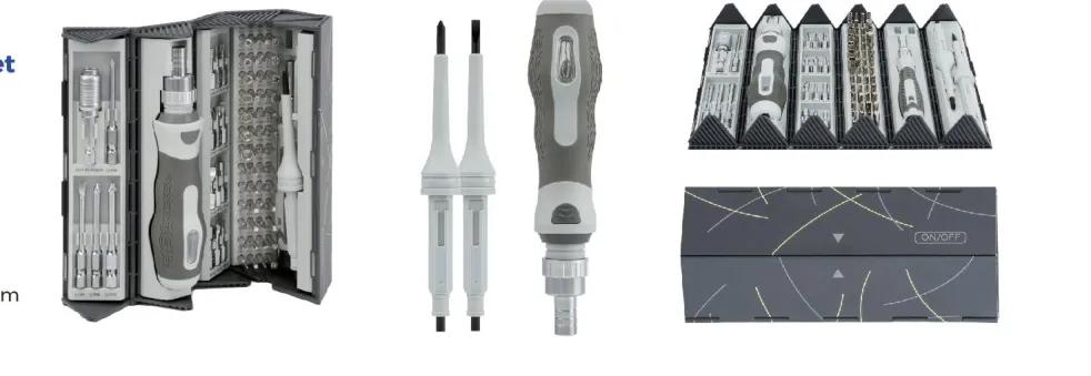 74 Pieces Ratchet Screwdriver Tool Set (UF-840127)