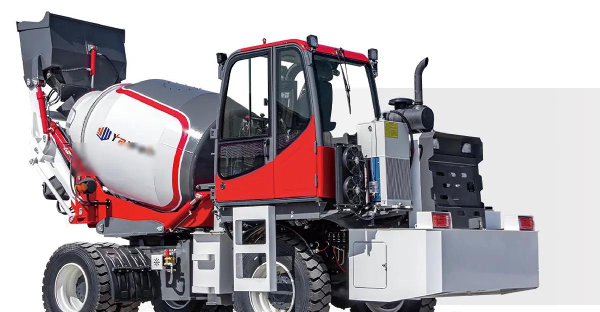 Self-Loading Concrete Mixer Truck — YW6500