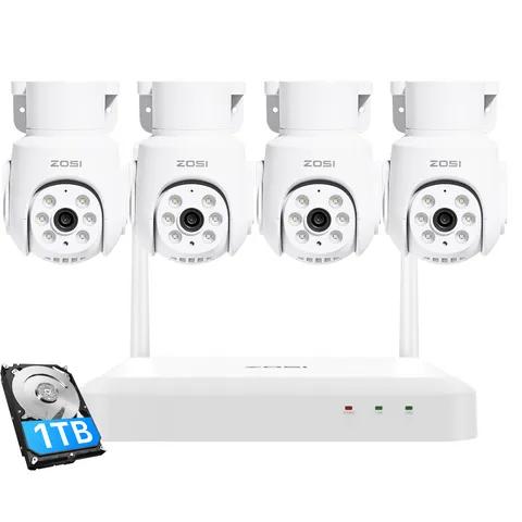 C280 5MP 8CH Wi-Fi 6 PT Security Camera System