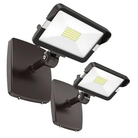 LED Flood Light - Mars Series (Knuckle Mount) 2-Pack, 5500lm, 5000K, AC 120V