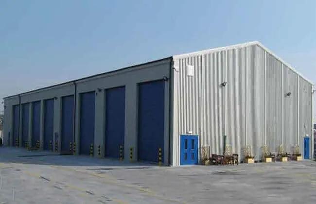 Steel Garage Building