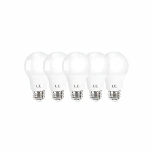 LED Light Bulbs 60 Watt Equivalent, 9W, 800 Lumens, 5000K, A19 E26