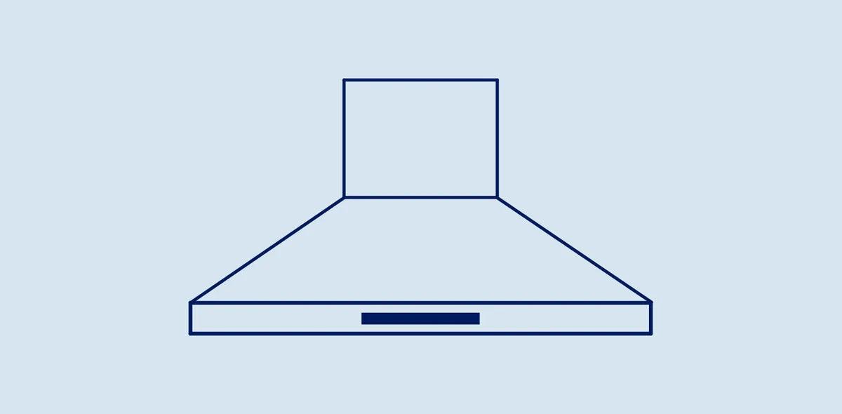 WM-530 PRO Wall Mount Range Hood - Convertible