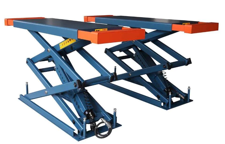 In-Ground Scissor Lift — Single-Side Extending, 3.5T