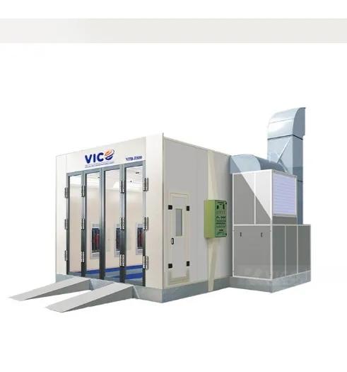 Spray Booth — Electric Infrared, Glass Door, Model VPB-E800