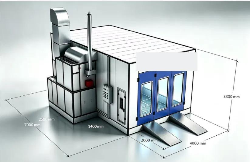 Spray Baking Booth — Model X-5800