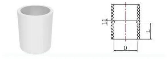 UPVC ASTM SCH40 Coupling — 1/2" to 4"
