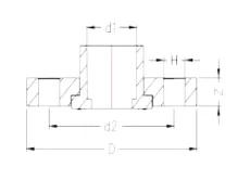 UPVC ASTM SCH80 Van Stone Flange — 1" to 6"