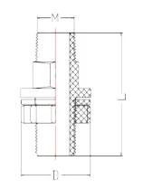 UPVC ASTM SCH80 Female Elbow