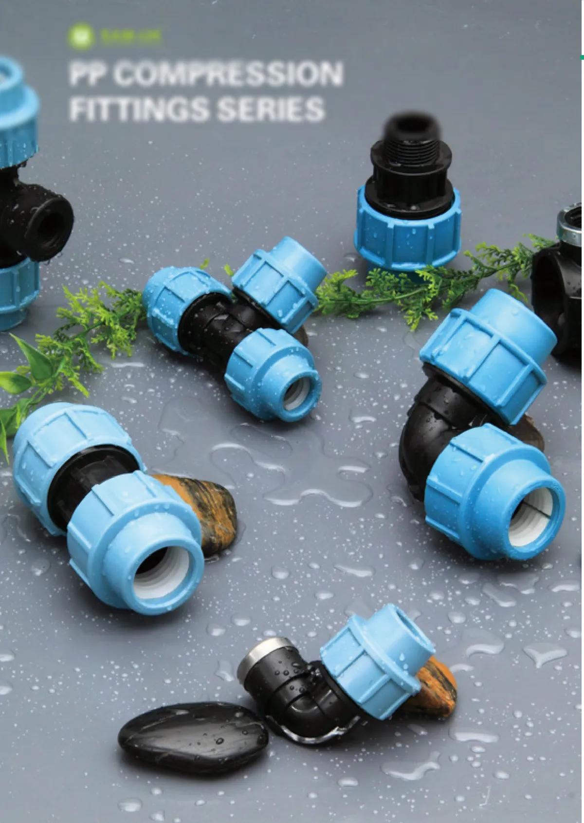 PP Compression Fittings