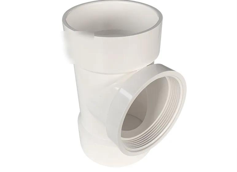 PVC DWV Female Tee(NSF)(D35) — 1-1/2"x1-1/2"F"