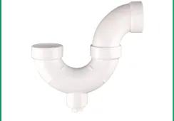 S-trap with male clean out(D17) — 2"