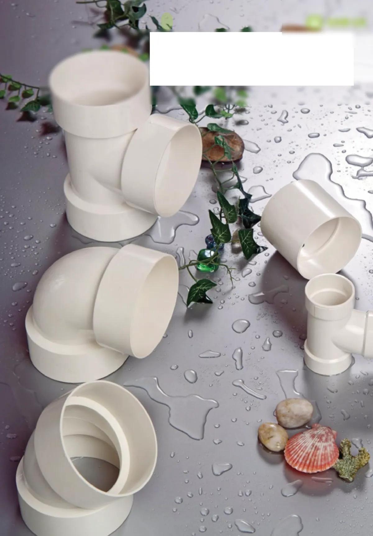 PVC DWV Drainage Pipe Fittings (ASTM D2665)