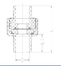 CPVC ASTM SCH80 Union — 1/2" to 2"