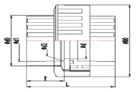 UPVC DIN Union — 20 to 110