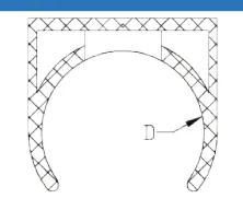 PVC-U BSP Thread Clamp — 25