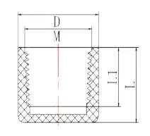 UPVC ASTM SCH80 Female Cap — 1/2" to 1"