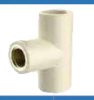 CPVC ASTM D2846 Female Tee (Brass Insert) A — 1/2" to 2"