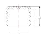 UPVC ASTM SCH80 Cap — 1/2" to 6"