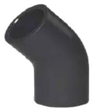 UPVC ASTM SCH80 45° Elbow — 1/2" to 6"