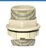 CPVC ASTM D2846 Tank Adapter — 1/2"x1/2" to 1-1/4"×1/2"
