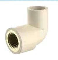 CPVC ASTM D2846 Female Elbow (Brass Insert) A — 1/2"×1/2" to 1-1/4"×1"