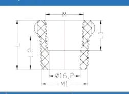 Brass BSP Thread Elbow — 3/4"×1/2" to 1"×3/4"
