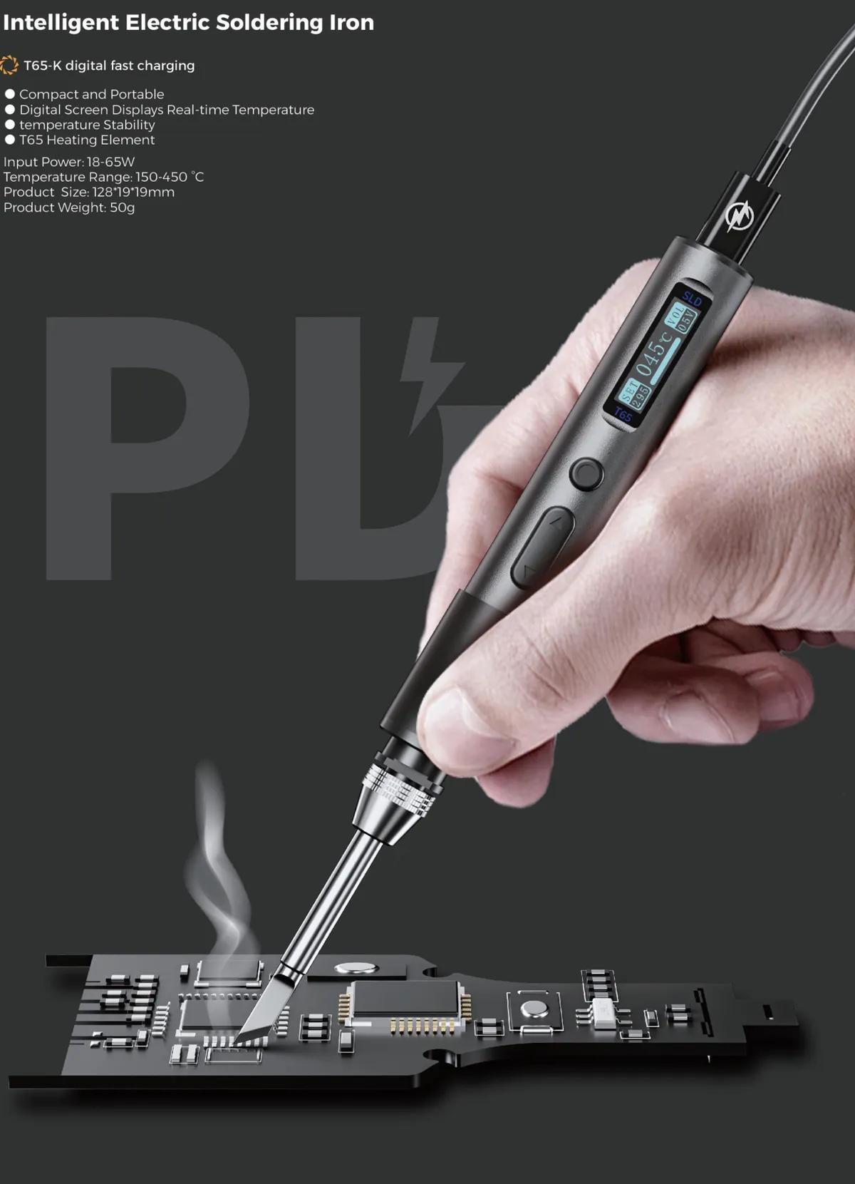 Intelligent Electric Soldering Iron (UF-401108)