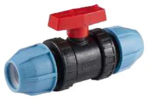 PVC/PP Compression-End Ball Valve Assortment