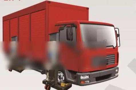 Mobile Column Truck Lift — 8.165T Single Column