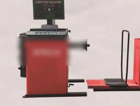 Automatic Laser Infrared Fixed-Point Balancing Machine — Model AD200