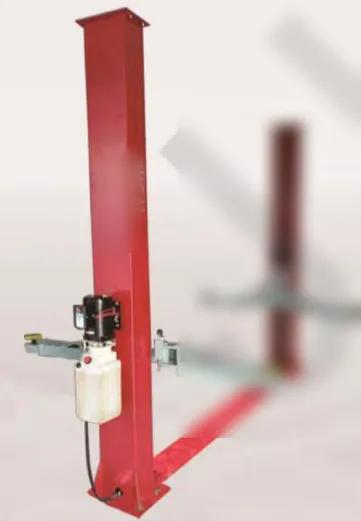 Two-Post Baseplate Lift — 4.0T, Hollow-Tube Column