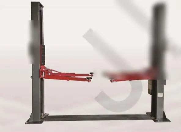 Two-Post Baseplate Lift — 4.0T, Mechanical Unlocking