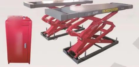 Underground Scissor Lift — 3.5T, Double Stretch