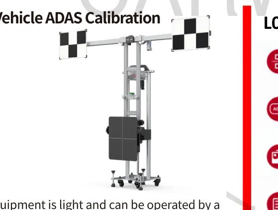 ADAS LITE Passenger Vehicle ADAS Calibration Equipment
