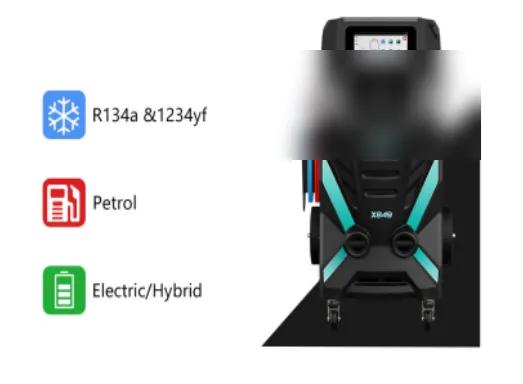 X849 Dual-Gas Fully Automatic AC Recovery Machine
