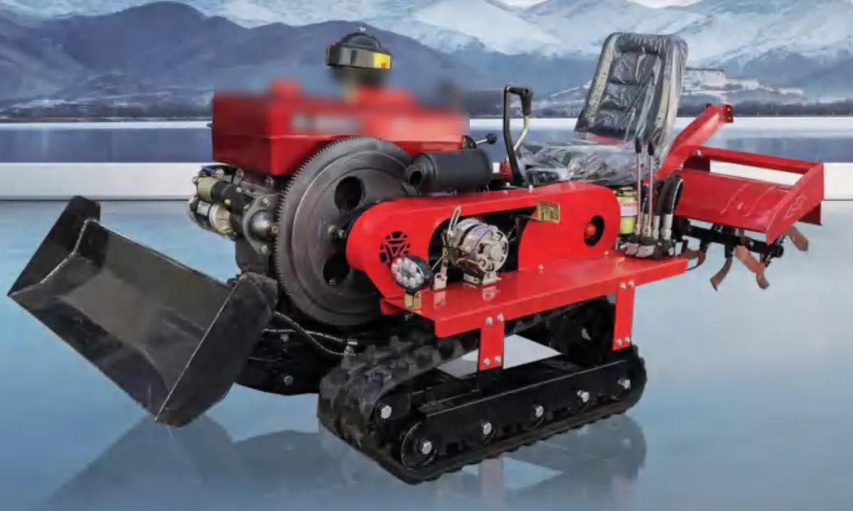 Crawler Rotary Cultivator — 25HP Upland