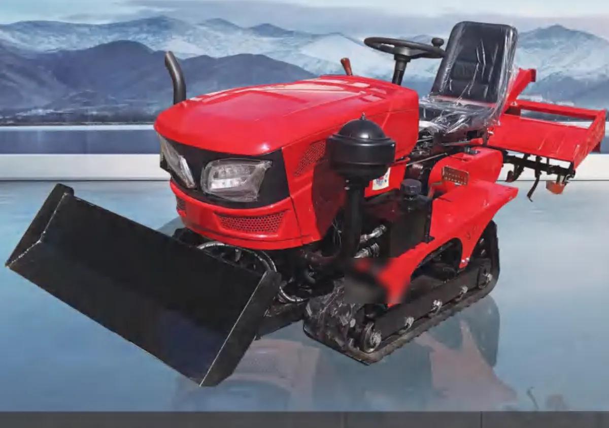 Crawler Rotary Cultivator — 35HP Dryland
