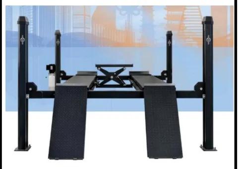 JFL-4000A Four-Post Lift with Second Lifter — 4,000 kg